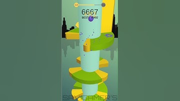 Helix jump (lvl 113) | mini games #shorts #Androidgames #iOSgames