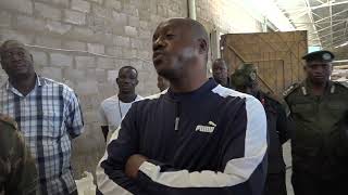 A truck carrying 358 bags of 50 Kg of Mealie Meal which was about to be smuggled into DRC.