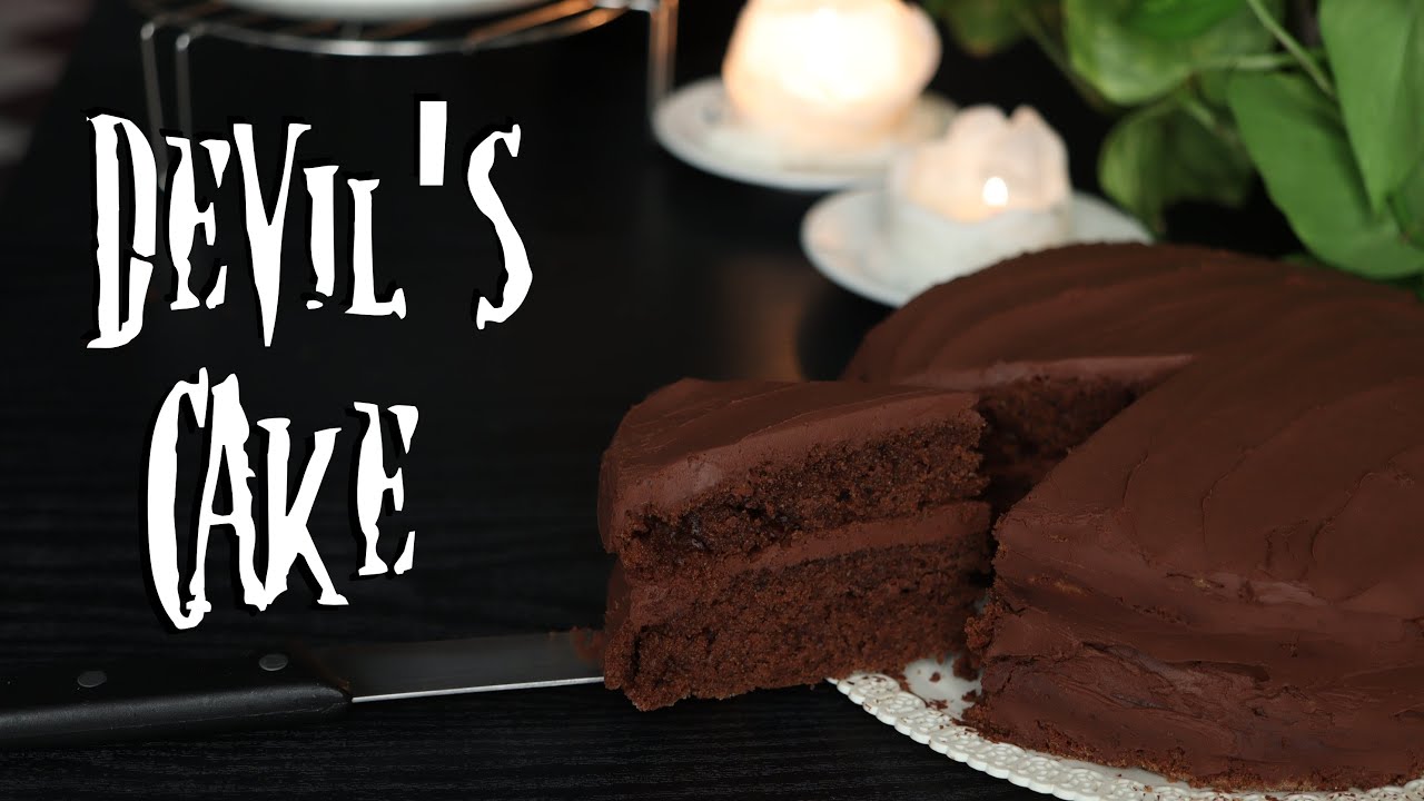 Devil's cake VEGAN | Torta doppio cioccolato | Ganache al cioccolato vegan