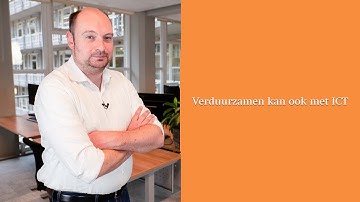 Verduurzamen kan ook met ICT