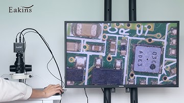 4K 1080P 60FPS HDMI Measurement Video Microscope Camera