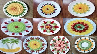 Handmade Salad Decoration Salad Design Fruit Vegetable Carving Cutting Garnish Recipe Ultra