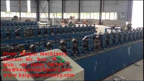 Fully Automatic Ceiling T Grid Machine for Cross Tee 4 ft with Worm gear box from China