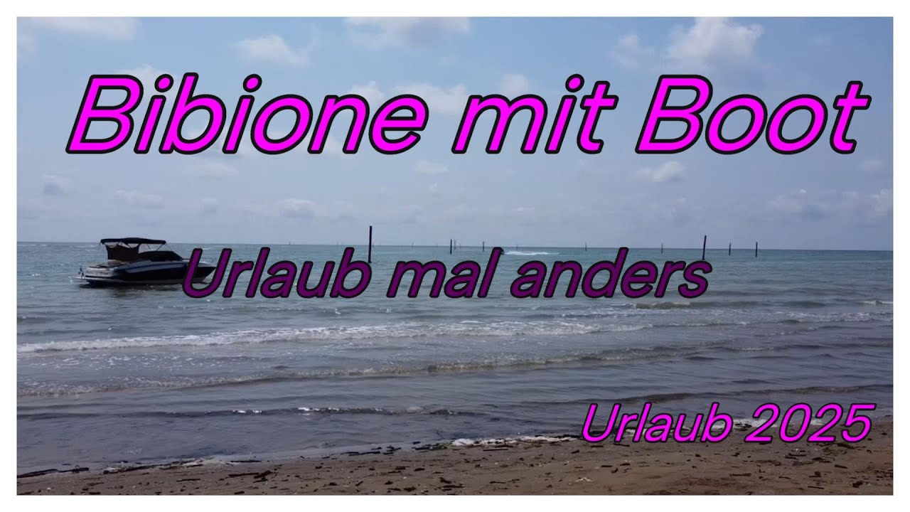 Bibione mit Boot 2025