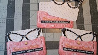 Hot flashes? Yes.  HOT LOOKS?  ALWAYS!  Menopause Barbie Junk Journal Embellishment