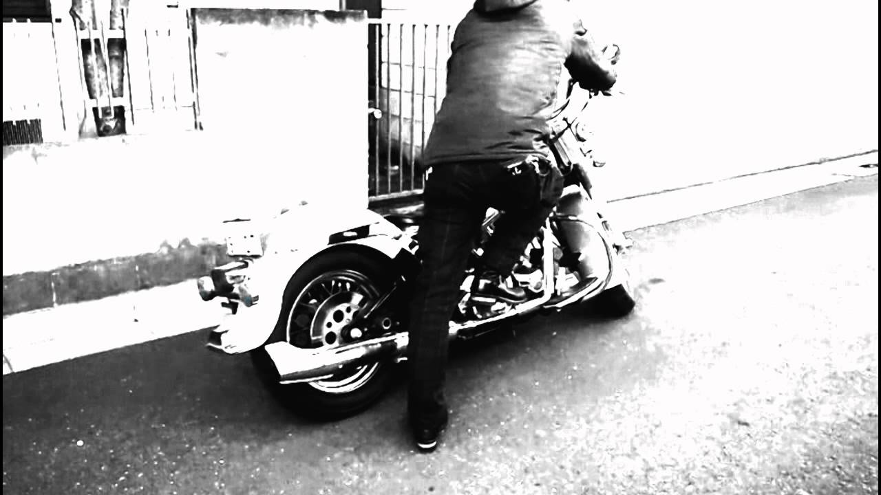 HarleyDavidson 1991 EVO Kick start YouTube