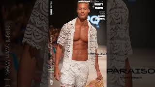 PQ SWIM IN WHITE CARD COLOR FROM MIAMI SWIM WEEK 2024