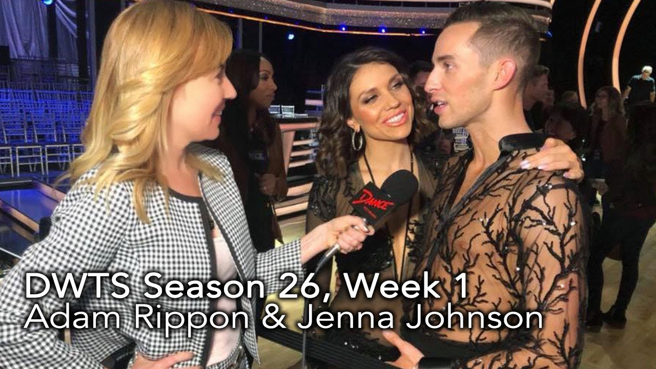 DWTS Week 1 Adam Rippon & Jenna Johnson YouTube