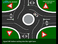 Roundabouts - Turing Left, Right or Going Straight #roundabouts