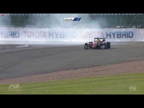 Видео: European Formula 3 2017. Mick Schumacher and  Guanyu Zhou spins