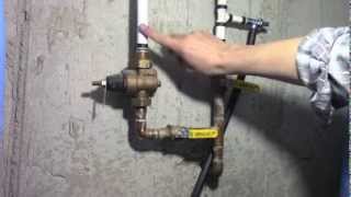 How to adjust & measure home water pressure