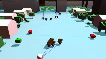 Box Mental work-in-progress video - Zombie AI