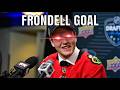 Anton Frondell scores 1st goal in Hawks loss to Jets