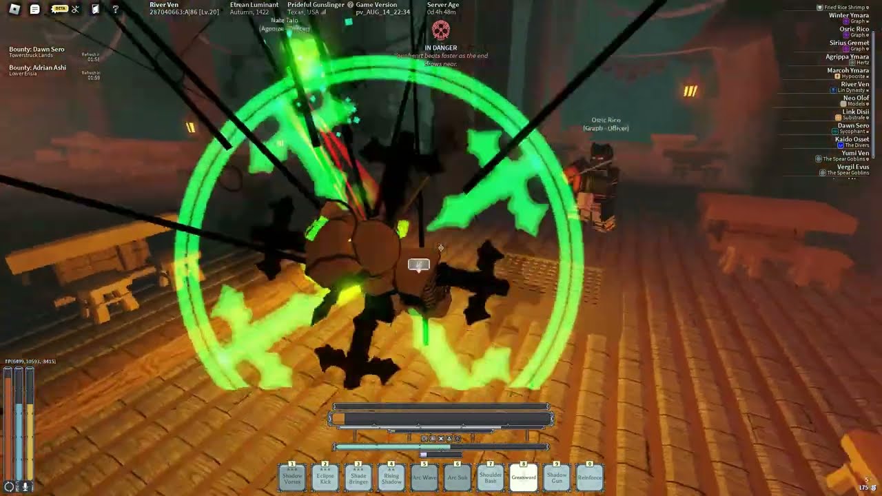 "just block parry dodge bro" deepwoken