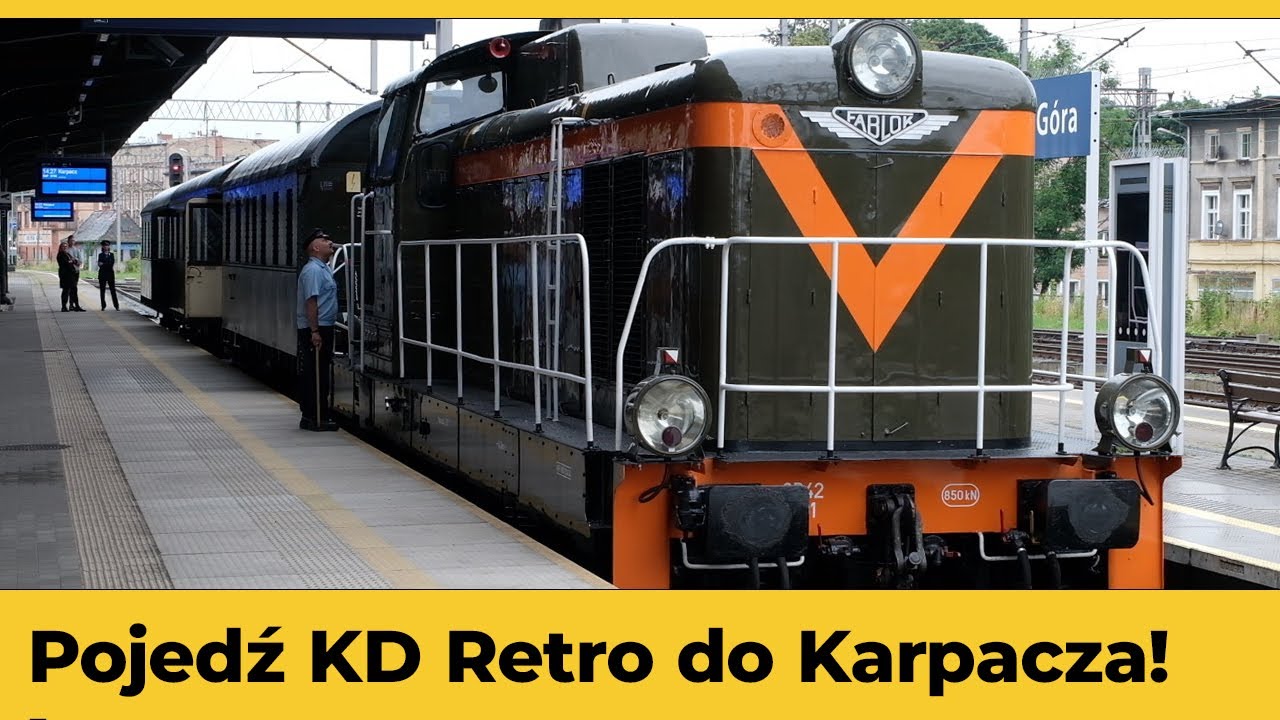 Pociąg KD Retro do Karpacza! 🚂🛤️Kursuje w SOBOTY i NIEDZIELE