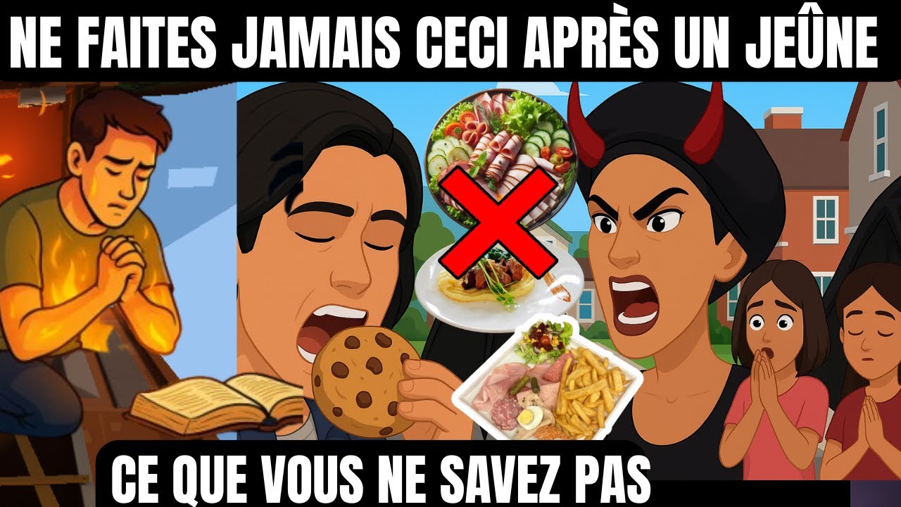NE FAITES JAMAIS CECI APRÈS UN JEÛNE ET PRIÈRE QUOI QU'IL EN SOIT | ANIMATION CHRÉTIENNE