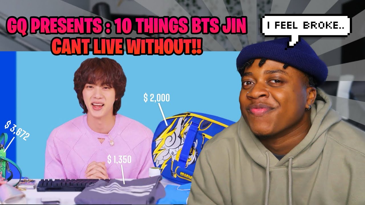 BTS' Jin Introduces 10 Items He Can't Live Without- MyMusicTaste