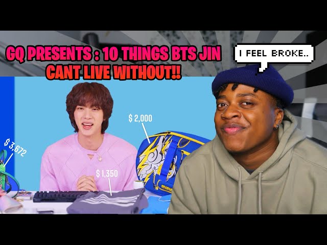 10 things Jin of BTS Can't Live Without cr. bts_style0