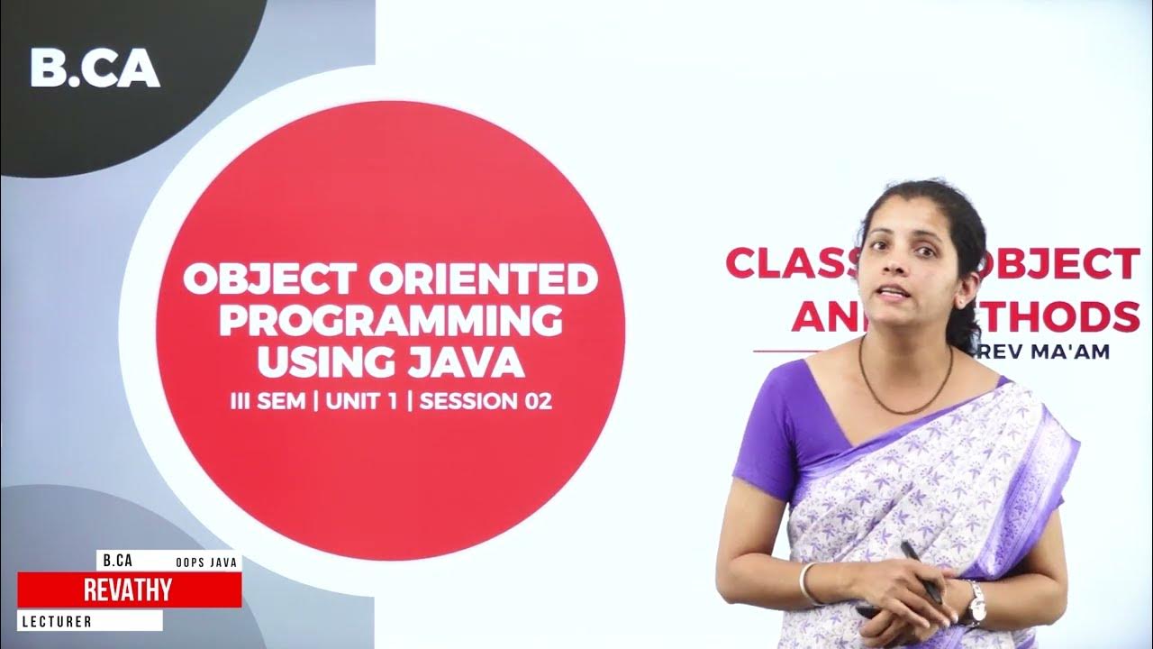 DAY 09 | III SEM | B.C.A | OBJECT ORIENTED PROGRAMMING WITH JAVA ...