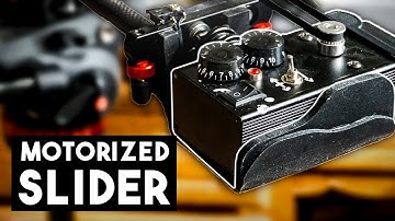 How to make a DIY Arduino Motorized Camera Slider