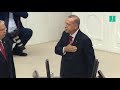 Les images du serment derdogan qui dbute un mandat de cinq ans avec les pleins pouvoirs