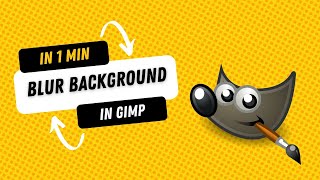 How to Blur Background in GIMP screenshot 5