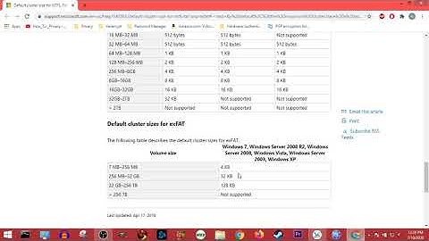 Learning Veracrypt Part 76, Default Cluster Size for exfat