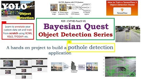 #29 CVPHD-Post5-V6 : Building a road pothole detector : Part 29- Object Detection using YOLO V5