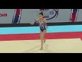 Jiang Shuxuan (CHN) Floor AA Final Junior Worlds 2023