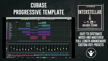 Cubase Progressive Template - Interstellar by Saftik Production
