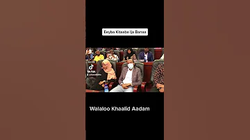 Walaloo Khaalid Aadam Eeyba Kitaaba Ija Banaa Irratti Dhiheesse 