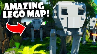 Someone made a LEGO map in Fortnite and it's AMAZING!