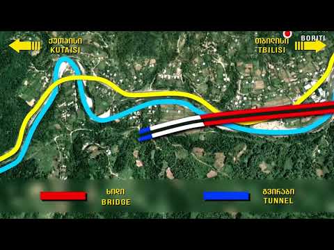 როგორი იქნება რიკოთის ავტომაგისტრალის ჩუმათელეთი-არგვეთას ახალი გზა