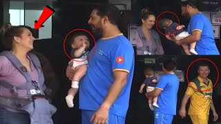 Watch Video, Brett Lee Meets Yuvrajs Wife Hazel Keech And His Son During Rsws 2022 Final