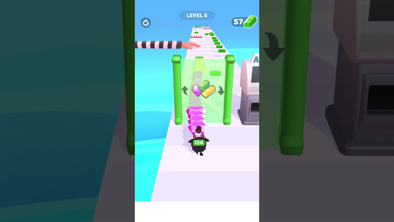 MAX LEVEL in ATM RUSH! - lvl 5!!