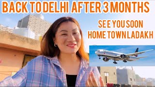 LEH TO DELHI || GOODBYE LADAKH || BACK TO DELHI || TIBETANVLOGGER || #leh #delhi