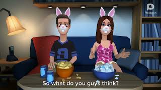 Do Me My Girlfriend Look Adorable With The Bunny Masks?