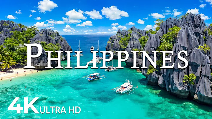 FLYING OVER PHILIPPINES (4K UHD) – Soothing Music Along With Beautiful Nature Video - 4K Video UHD