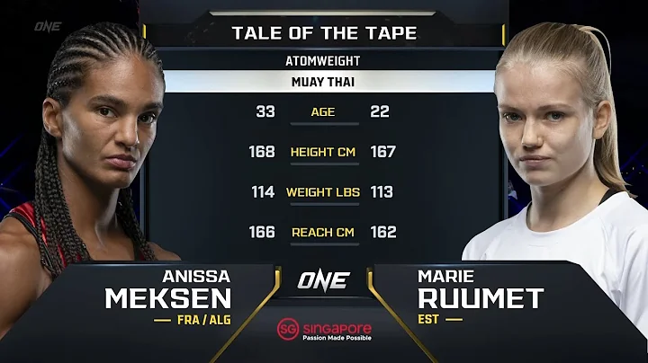 Anissa Meksen vs. Marie Ruumet | ONE Championship ...