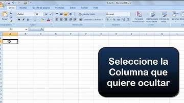 Ocultar Filas y Columnas (EXCEL 2007)