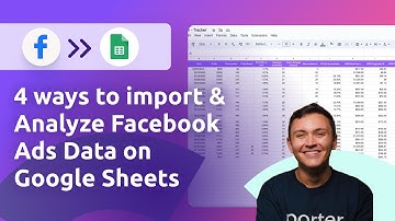 Connect and Export Facebook Pages Data to Google Sheets | Tutorial (2024)