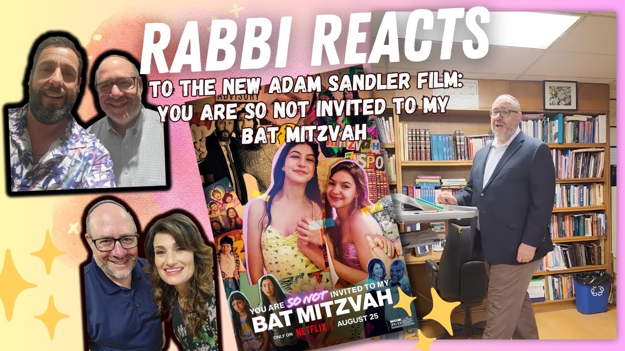 Rabbi Steve Reacts to Adam Sandler Film - YouTube