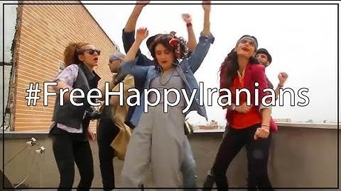 Iran Arrests Young 7 Iranians For Making A Pharrell "Happy" Video