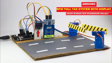 How to make Arduino RFID toll tax system with Display | Arduino