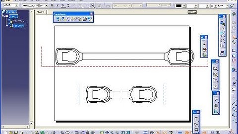 Broken view - Catia v5 drafting quick & basic - All about broken views