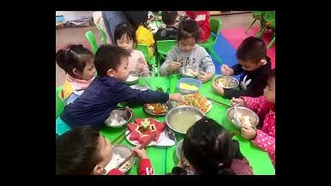 BỮA ĂN GIA ĐÌNH TRƯỜNG MẦM NON TÂY NINH