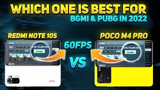 Redmi Note 10s Vs Poco M4 Pro Which One Is Best For Bgmi & Pubg In 2022 | Best Device Under 15k