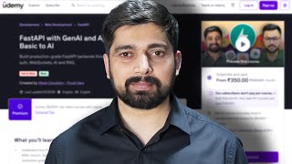 FastAPI Udemy course with Agentic AI project announcement