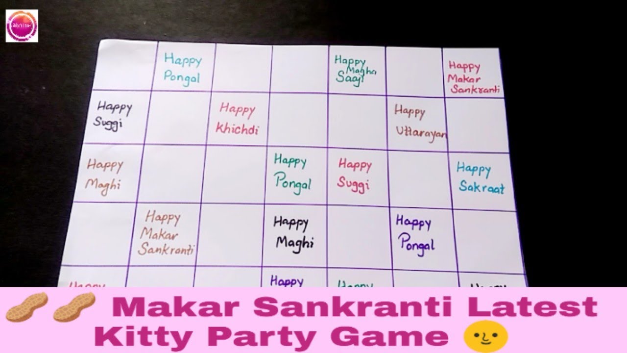 Makar Sankranti Latest Kitty Party Games Minute To Win It Kitty makar-sankranti-latest-kitty-party-games-minute-to-win-it-kitty
