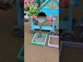 DIY Mini Construction Pillar Foundation 🧱| Mini Cement Work Building Project #shorts #youtubeshorts